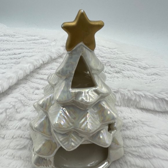 Vintage Christmas Tree Votive Candle Holder - Picture 3 of 7